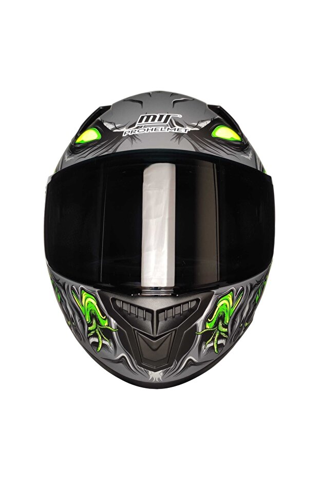 Kask Snake 801 ( Zombies White ) - 2