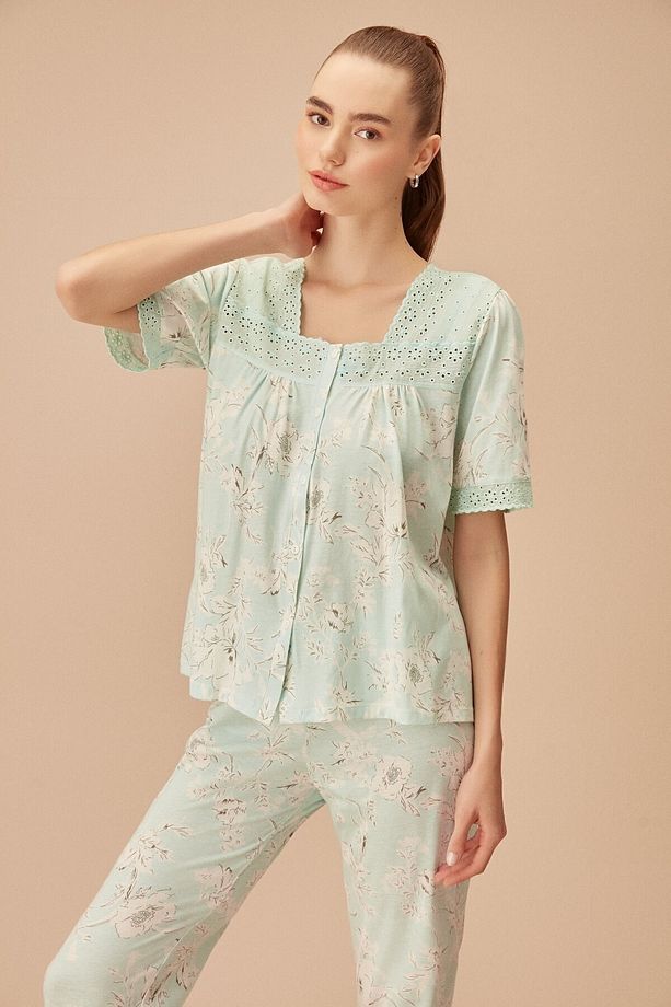 Minty Maskülen Pijama Takımı - 12