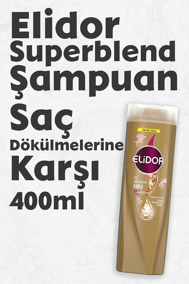 Superblend Şampuan Saç Dökülmelerine Karşı 400 Ml - 1
