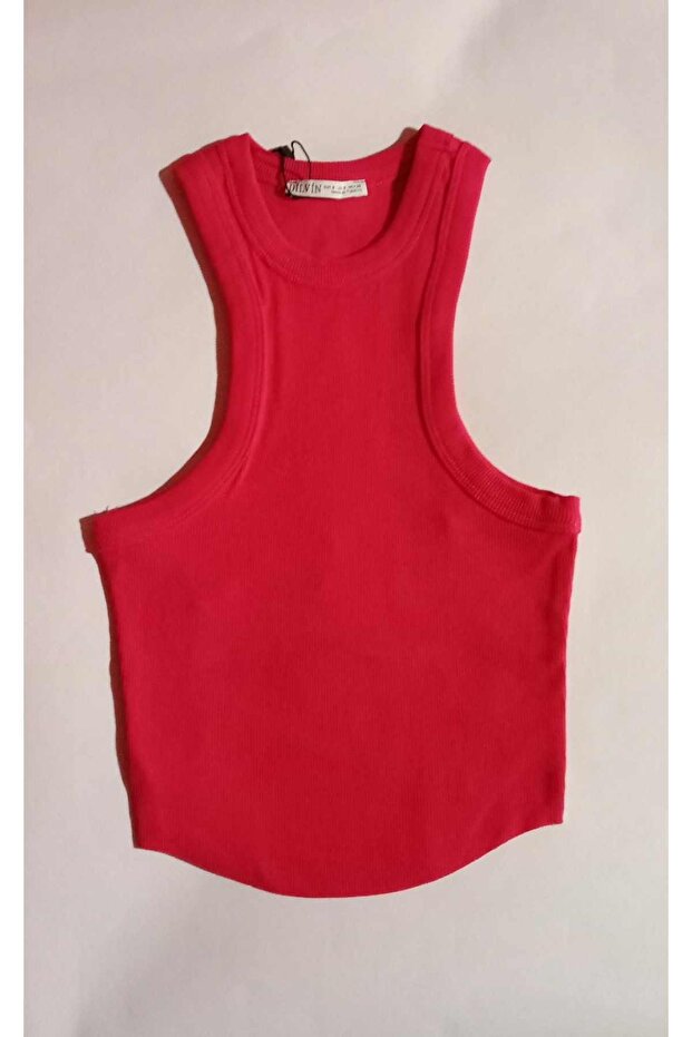 20610 Crop Top-koyu Fuşya - 1