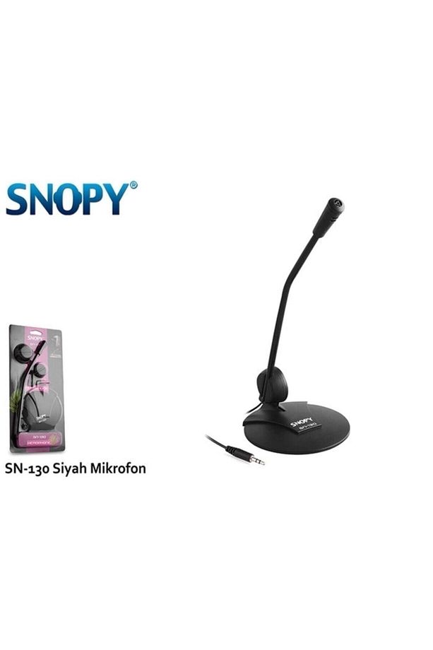 Sn-130 Siyah Mikrofon - 1