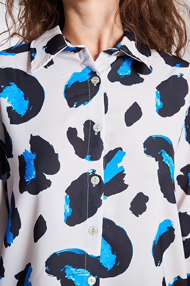 Leopard Patterned Casual Shirt - 2