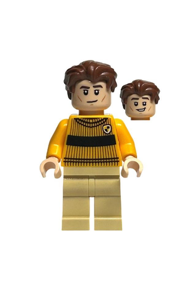 Orjinal Minifigure Minifigür Harry Potter Quidditch Kazaklı Cedric Diggory - 1