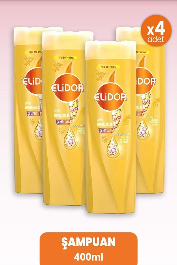 Superblend Şampuan Ipeksi Yumuşaklık 400 Ml X 4 Adet - 1