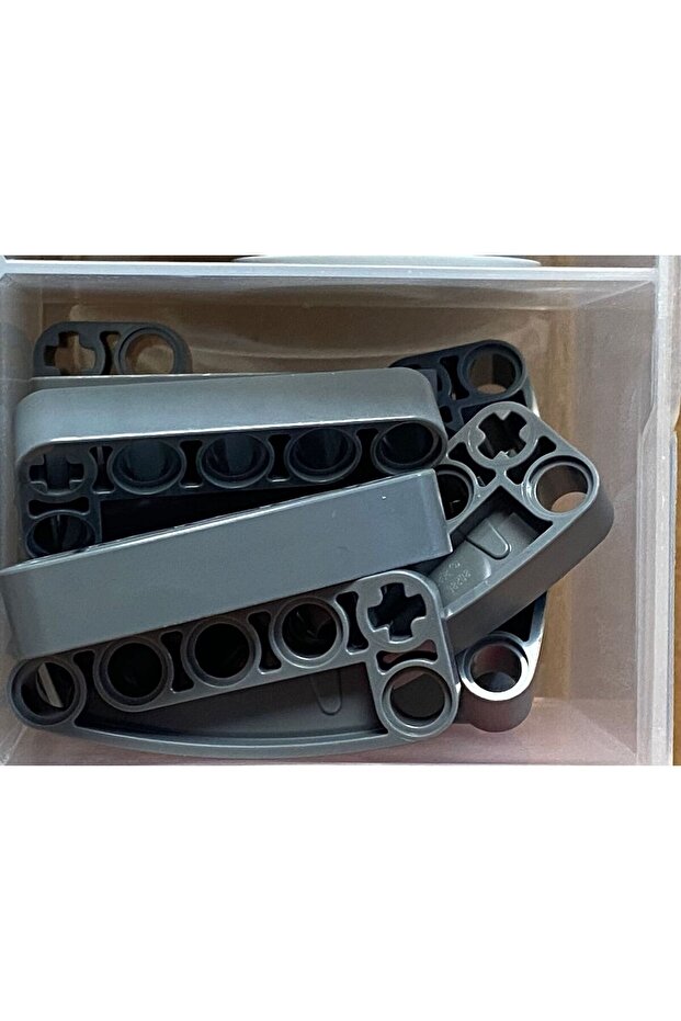 Original Technic MOC Custom Accessory Liftarm Modified L-Shape Quarter Ellipse 2 x 5 Dark Gray 2 pcs