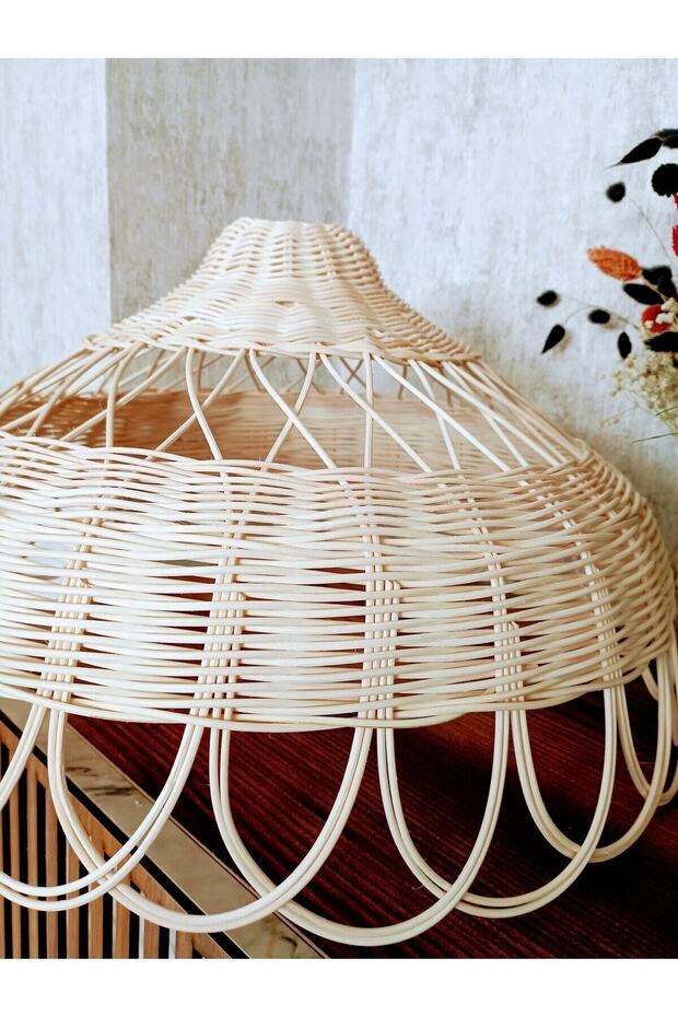 Rattan Bambu Bohem Avize - 2
