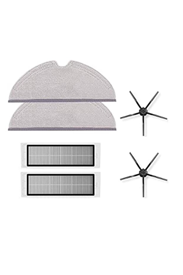 Black S6 Max V 6-Piece Spare Parts Set- Roborge