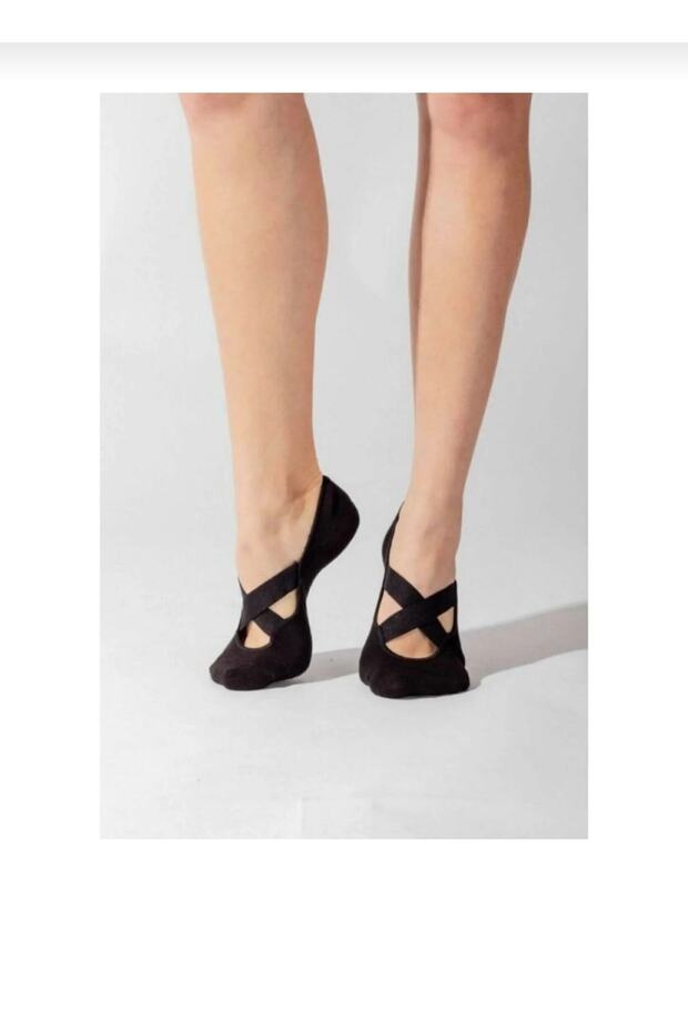 Pack of 2 Pilates Yoga Ballerina Socks
