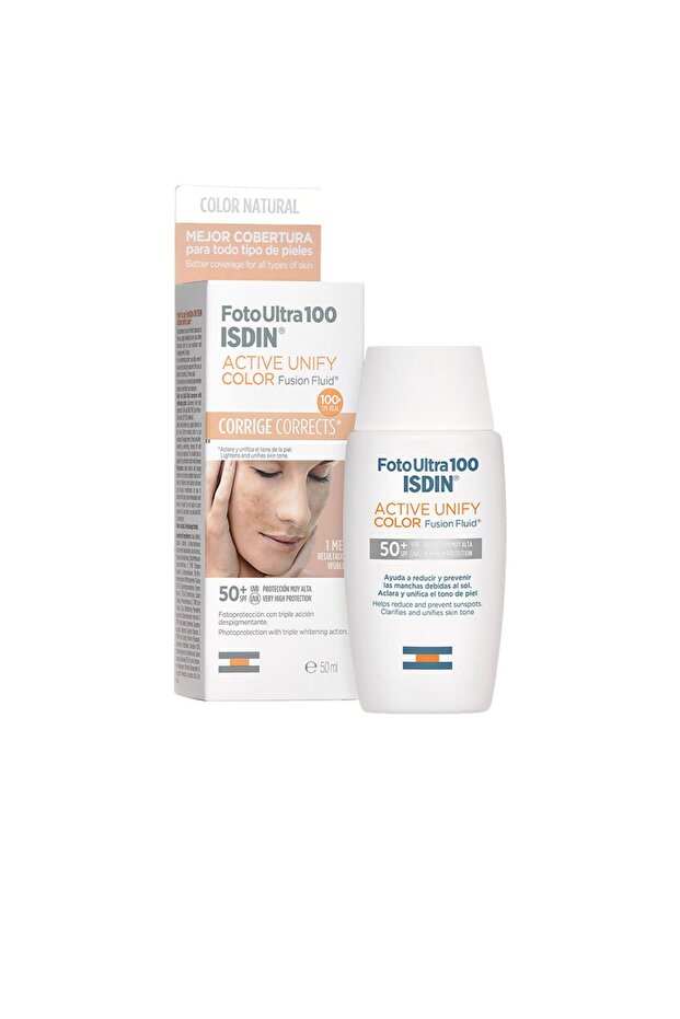 ISDIN FU ACT UNI FLD SPF100+COL 50ML - 1