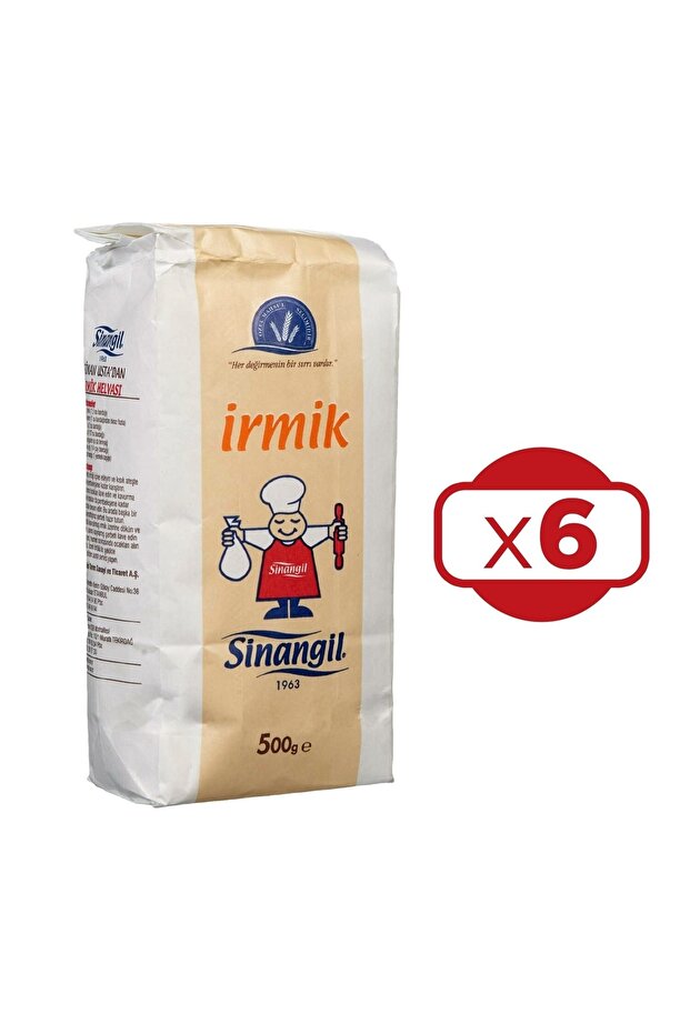 Irmik 500 Gr X 6 Adet - 1