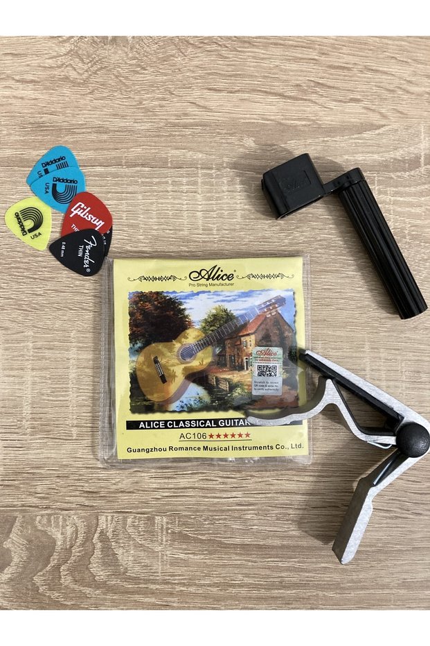 Guitar String Set (kapo-pena- Auger Spinner)