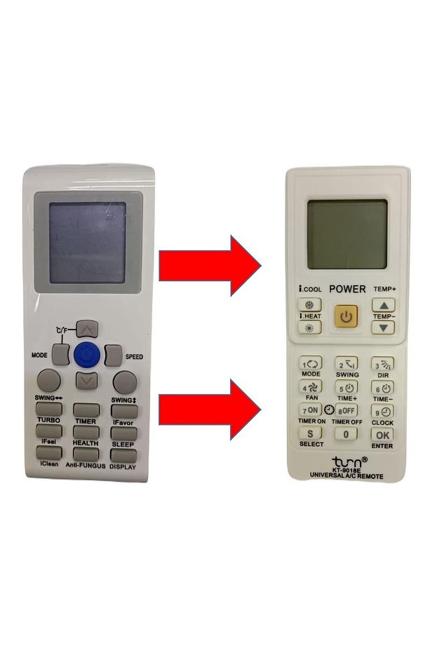 Deste Elektronik Elegant 24 Chs - 12 Chs - 18 Chs Klima Kumandası - 1