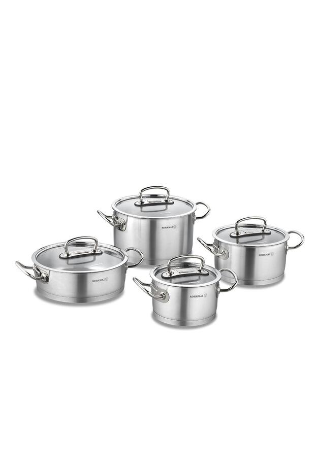 Proline 8 Parça Inox Tencere Seti