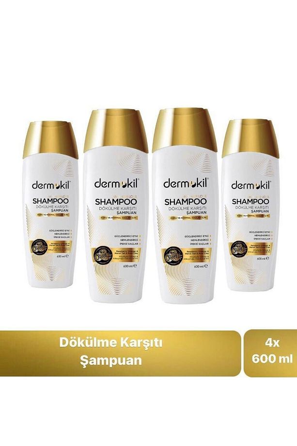 Dökülme Karşıtı Şampuan 600 Ml X 4 Adet - 1