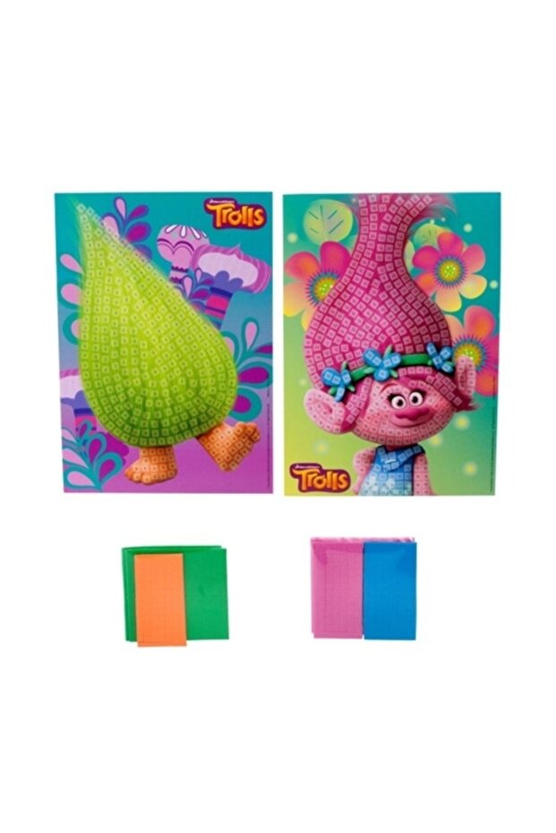 Trolls Mozaik Sanatı Seti / - 1