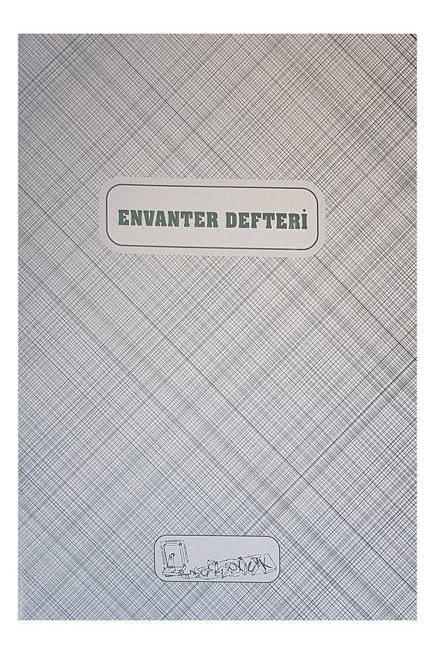 Envanter Defteri Karton Kapak - 1