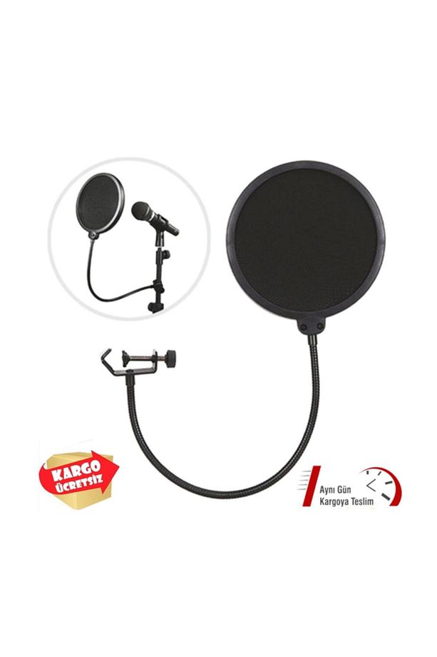 Ps-01 Stüdyo Pop Filtre - Çift Katman Pop Filter - 2