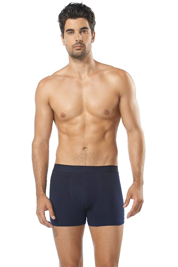Erkek Lacivert Boxer - 1