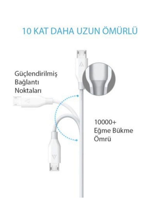 Emlx Micro Usb Şarj/ Data Kablosu 0.9 Metre - Siyah Star Collection 210035 shpsellby 986362 - 2