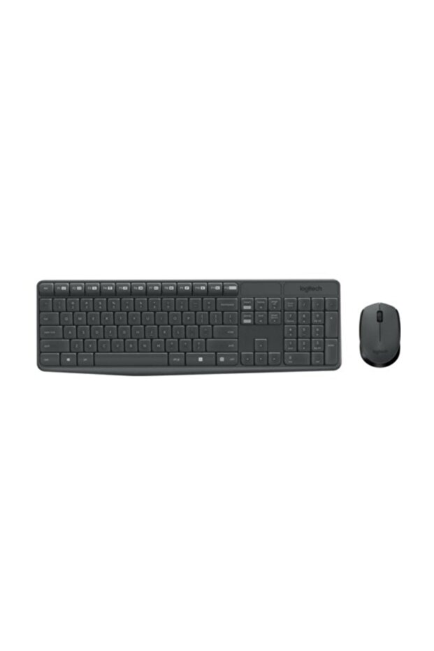 Mk235 Kablosuz Klavye Mouse Seti  (920-007925) - 1
