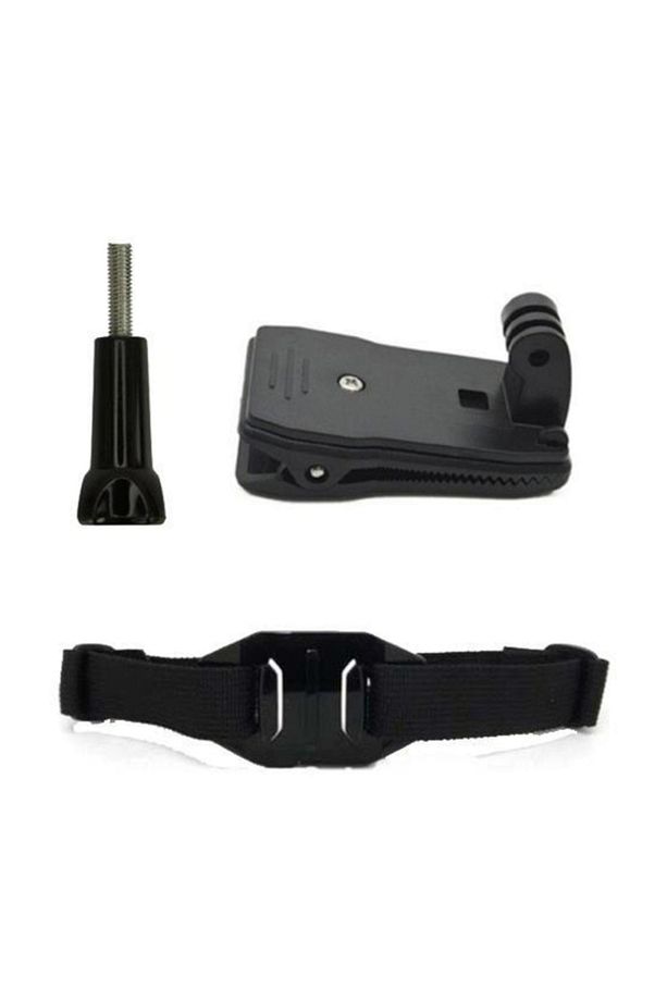 Hava Delikli Kask Aparatı ve Vidalı Şapka Klipsi 3lü Set GP138CLV - 2