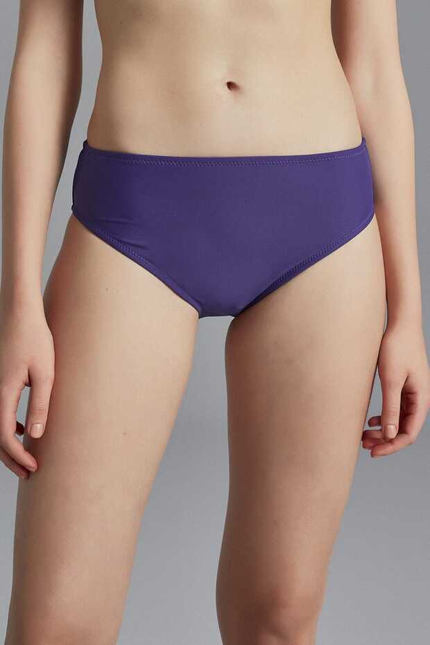 Mor Basic Cover Bikini Altı - 1