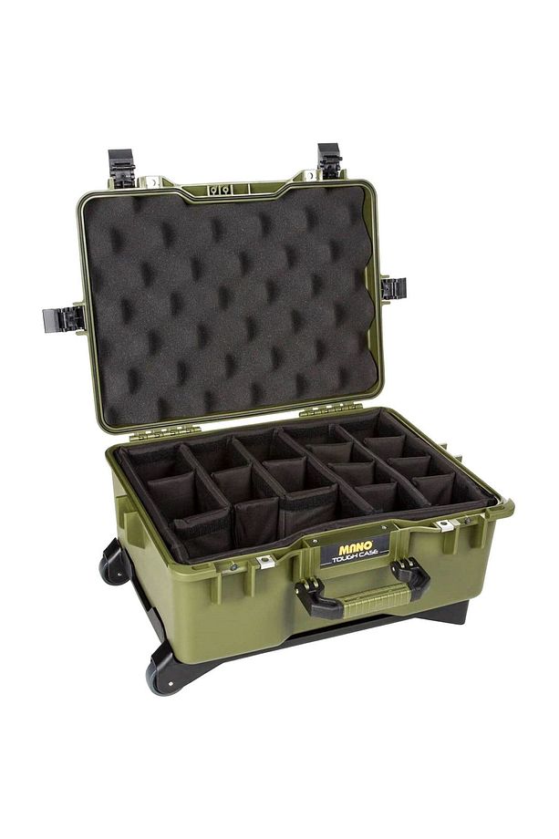 Mtc 460P Yeşil - Yumurta Sünger + Bez Bölmeli Tough Case Pro Takım Çantası - 1