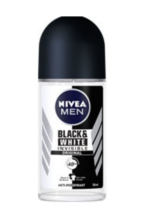 Men Black&White Power Roll-On Deodorant 50  ml  Erkek - 1