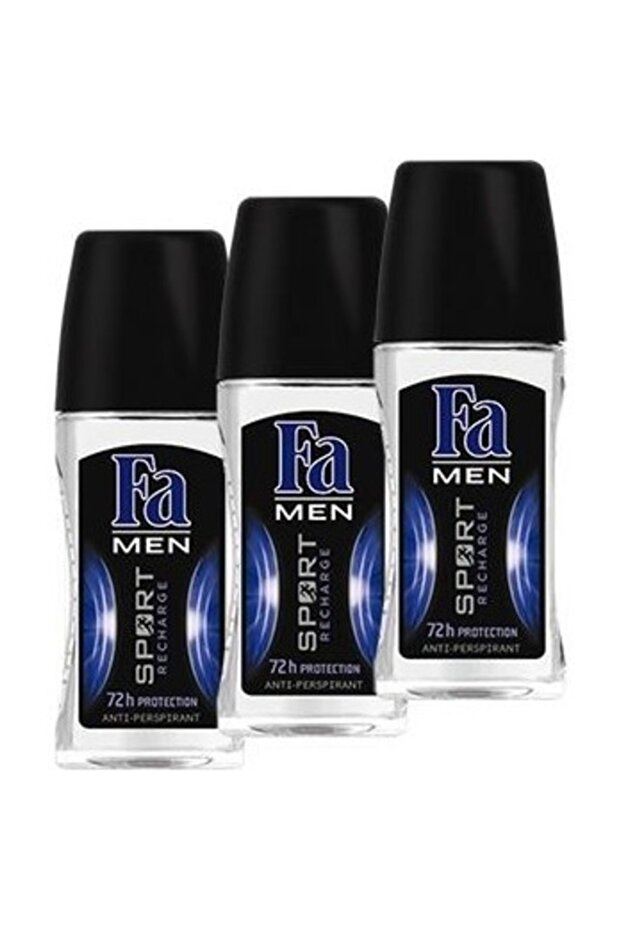 Sport Recharge Roll-On - 50 ml x 3 Adet - 1