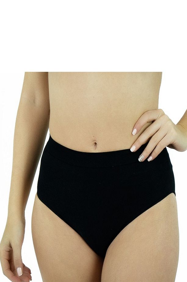 Kadın Beyaz 12'Li Paket Seher Yıldızı Bato Külot %100 Pamuk - 1