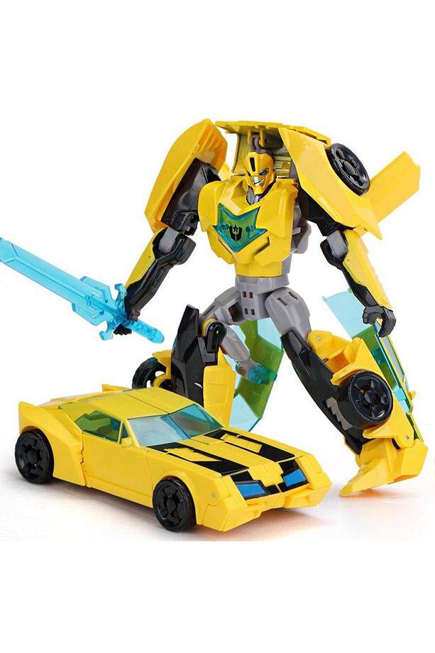 Transwarrior Oyuncak Dönüşen Robot Araba Robot Dinozor Dinobot - 1