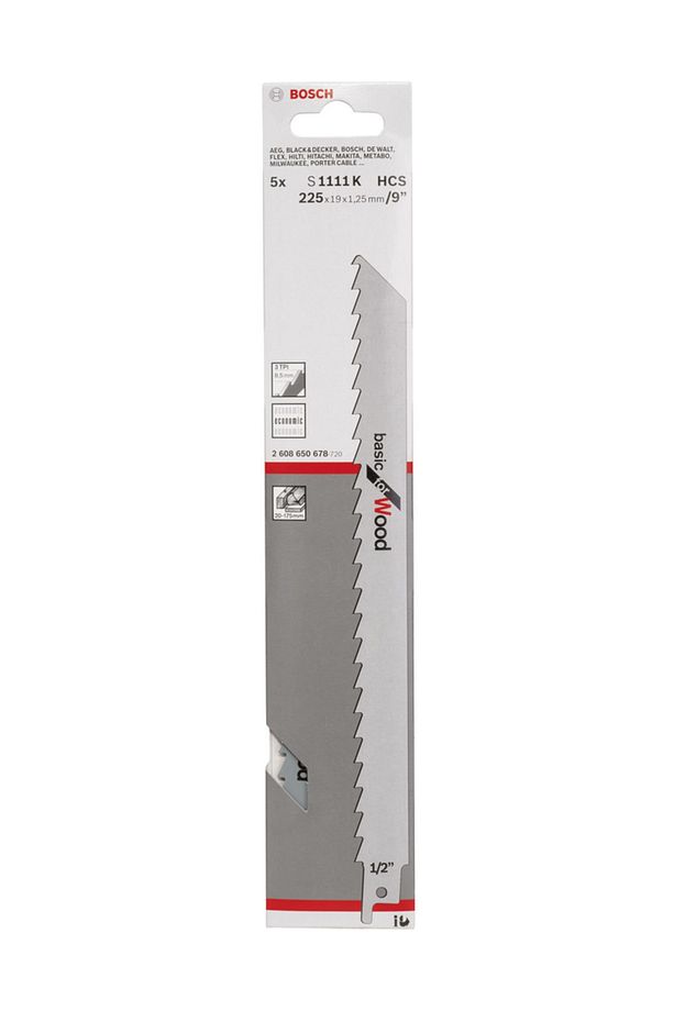 S 1111 K Basic For Wood 5'Li Panter Testere Bıçağı - 2