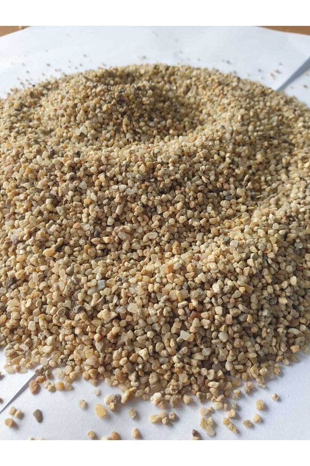 Doğal Sarı Silis 1-2 Mm Kum (25 Kg ) 1-2 - 3
