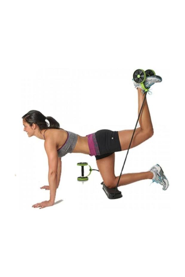 Full Pilates Seti Topu Tam Set Pilates Çemberi Pilates Minderi Mat Studio Revoflex Dambıl - 8