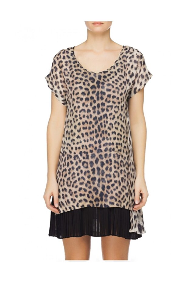 فستان بطبعة الفهد - 1