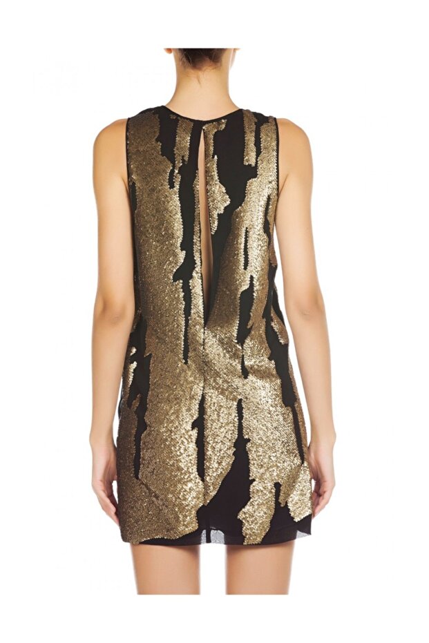 Dore Payetli Elbise - 2