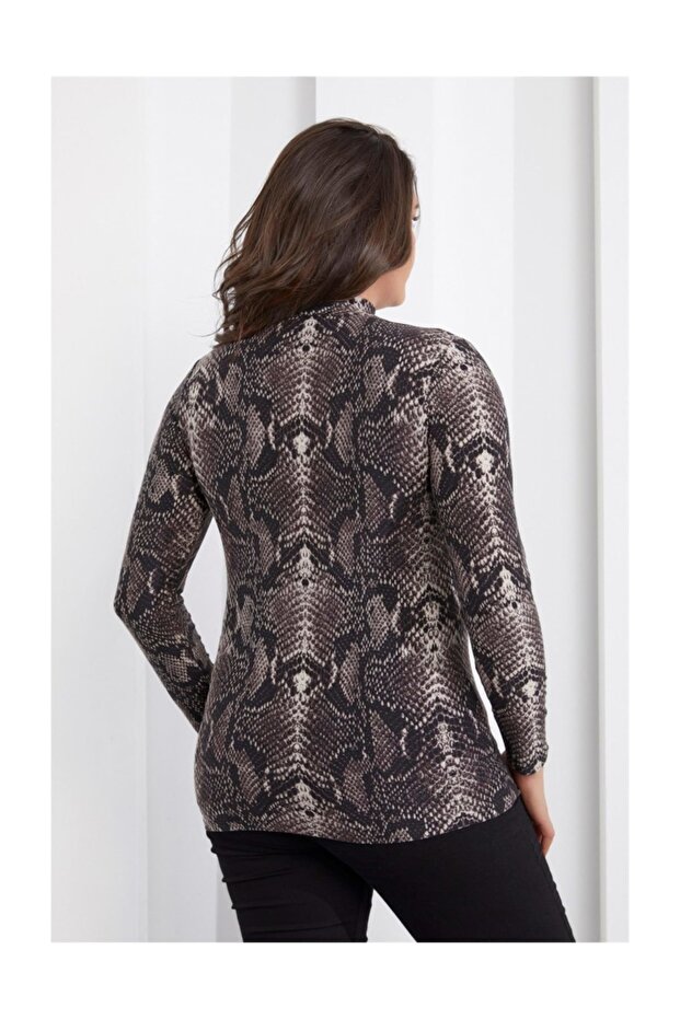 Python Pattern Half Fisherman Brown - 4