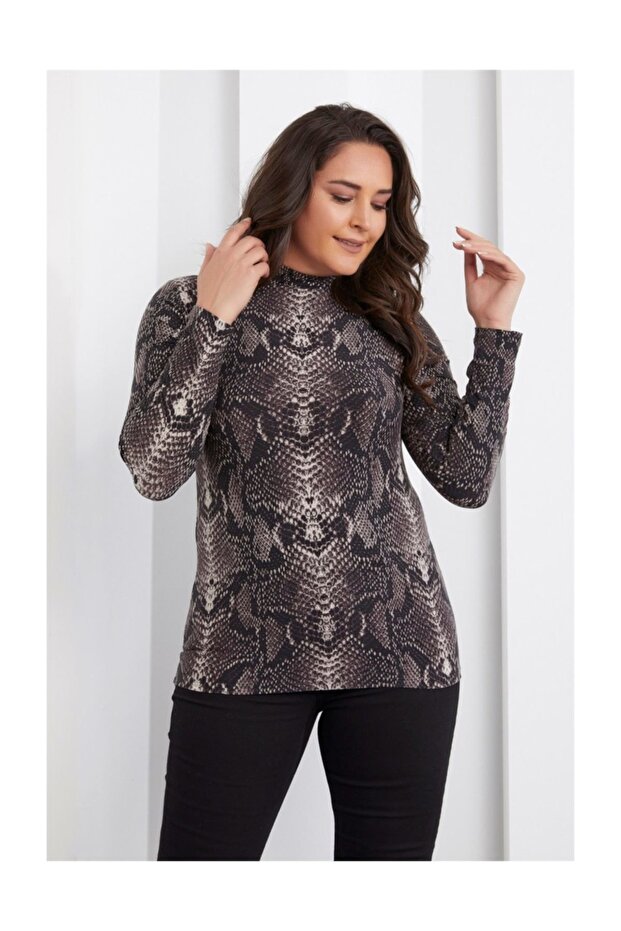 Python Pattern Half Fisherman Brown - 2