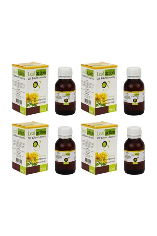 50 Ml x 4 Pieces Ozone Oil - Ozonated St. John's Wort Oil