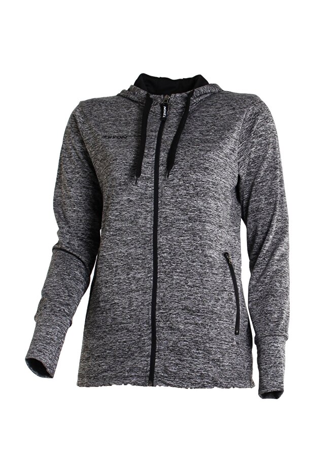 Kadın Kapşonlu Sweatshirt Katyonik
