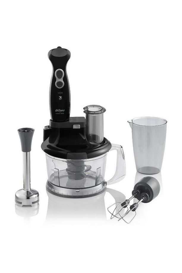 AR1118 MİXSET MAX MULTİ BLENDER SETİ SİYAH - 1