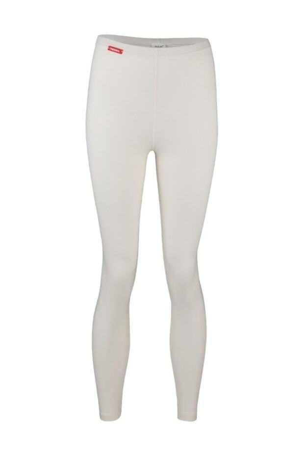 Bayan Viloft Ekru Termal Tek Alt Içlik 20903 - 1