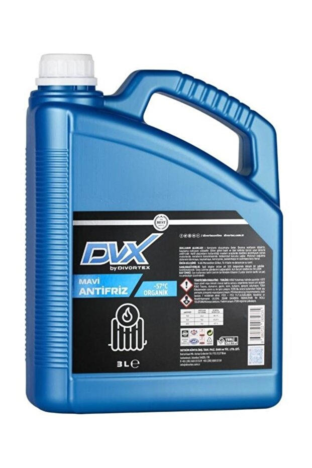 Organik Mavi Antifriz 3 lt - 1