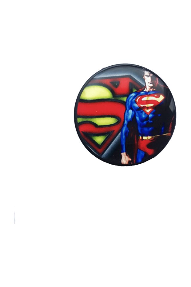 Pop Socket Superman Desenli Telefon Tutacağı - 1