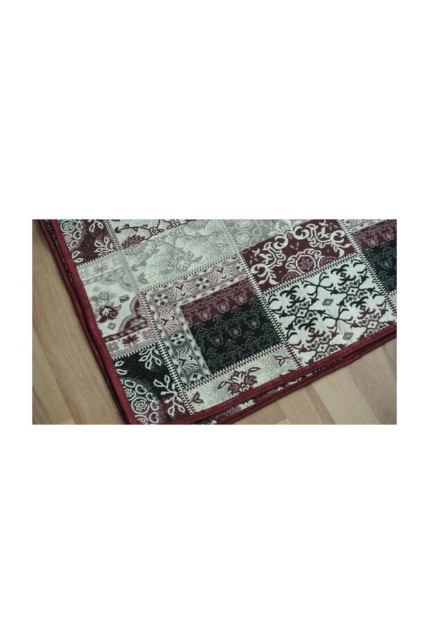 Patchwork Biyeli Çok Amaçlı Halı Örtüsü, Savan - 1