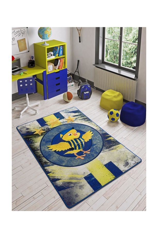 Fenerbahçe Kanarya 133x190 Cm Taraftar Genç Çocuk Halısı - 1