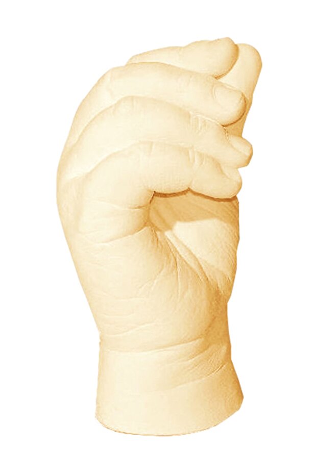 3D Child Handprint Sculpture Mold Set with Alginate