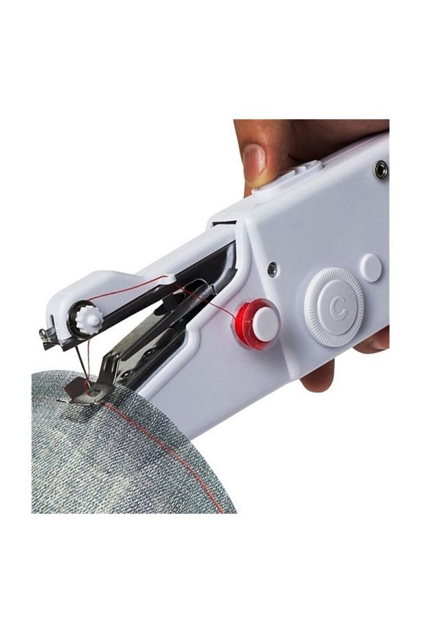 Pratik Mini El Dikiş Makinesi Pilli Dikiş Makine - 1