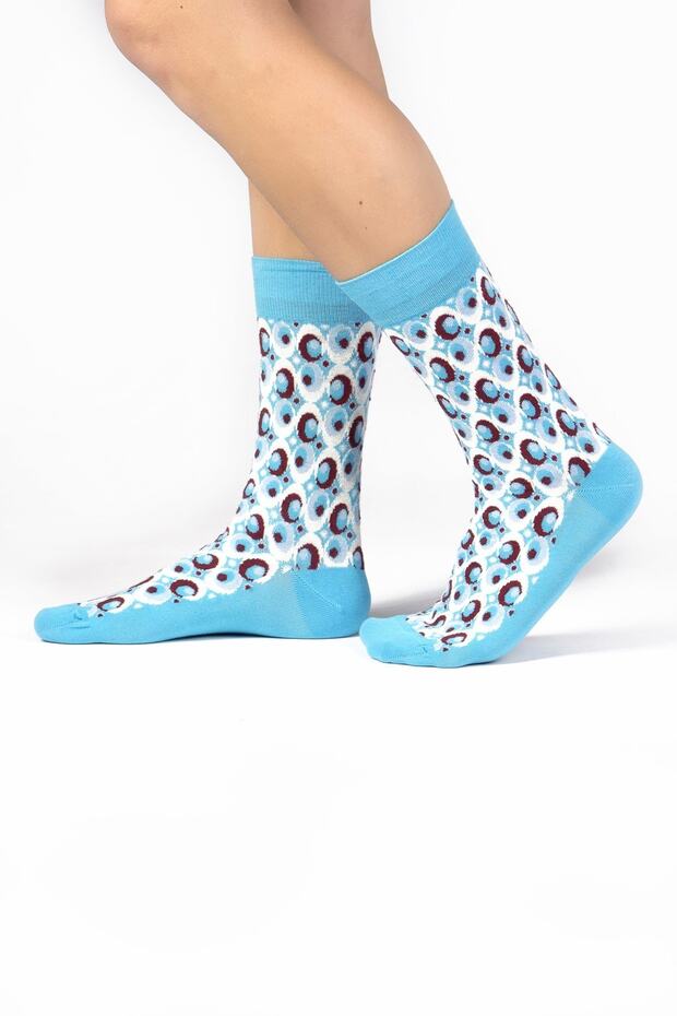 Bubble Desenli Çorap - 1