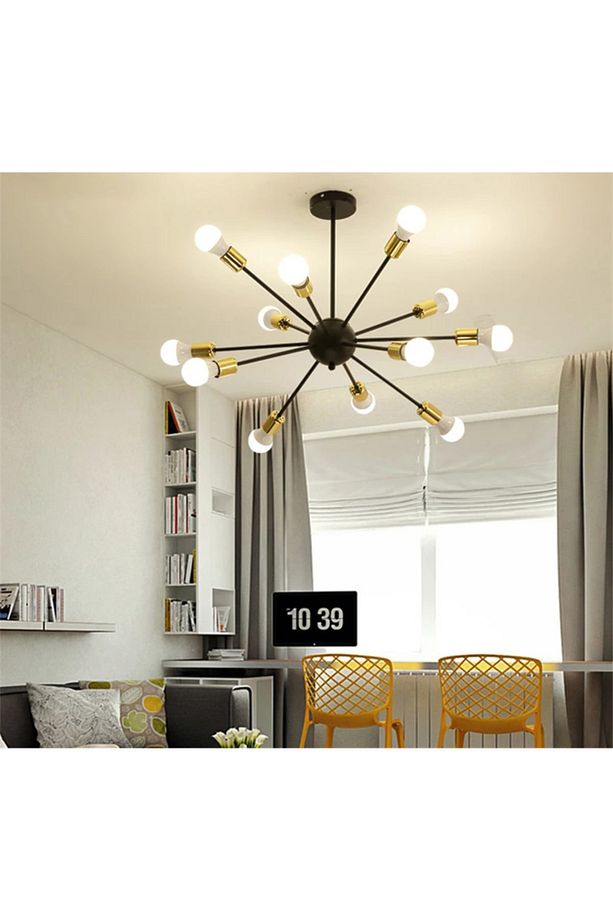Sima Ultra Modern Altın Kirpi Avize - 2